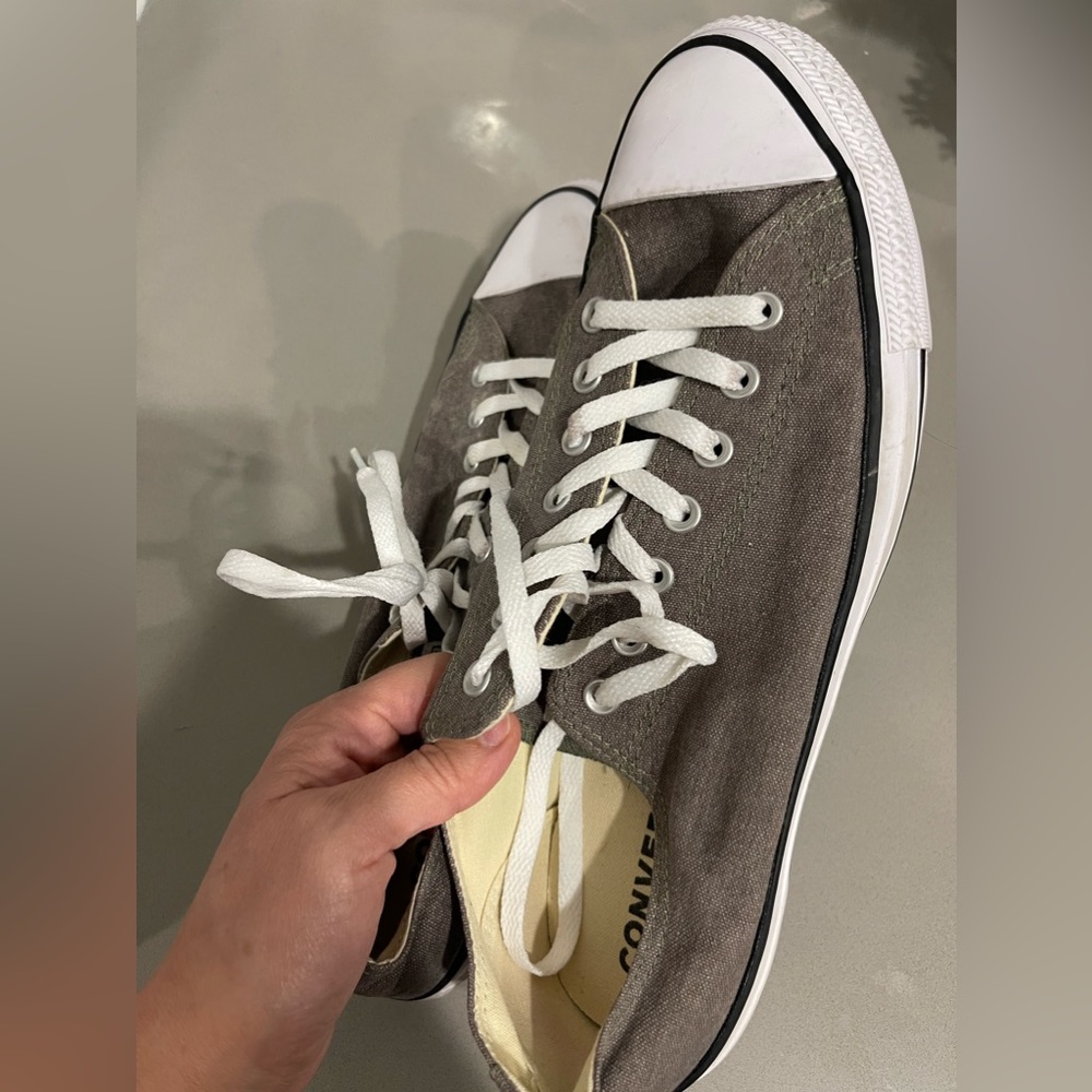 CONVERSE Chucks Green/Grey Men’s Shoes